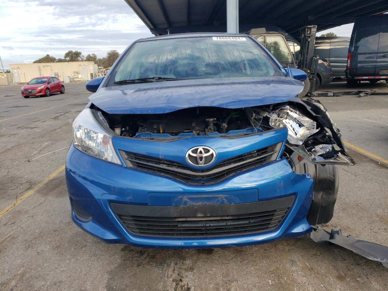 2014 Toyota Yaris VIN: JTDKTUD34ED584396 Lot: 78688404