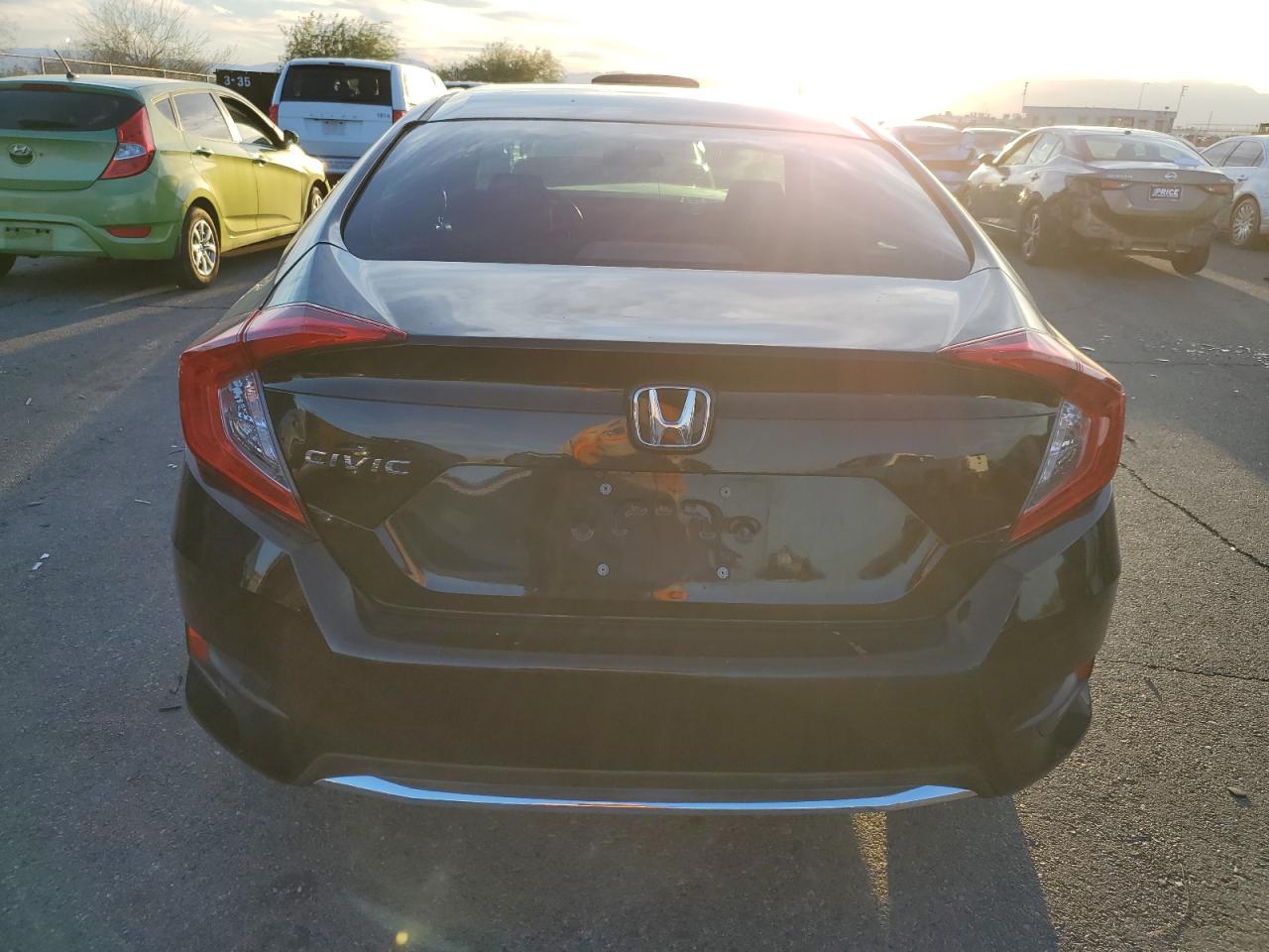 2020 Honda Civic Lx VIN: 19XFC2F61LE014977 Lot: 76066704