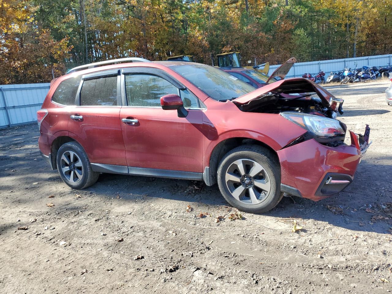 2017 Subaru Forester 2.5I Limited VIN: JF2SJARC1HH549083 Lot: 76793694