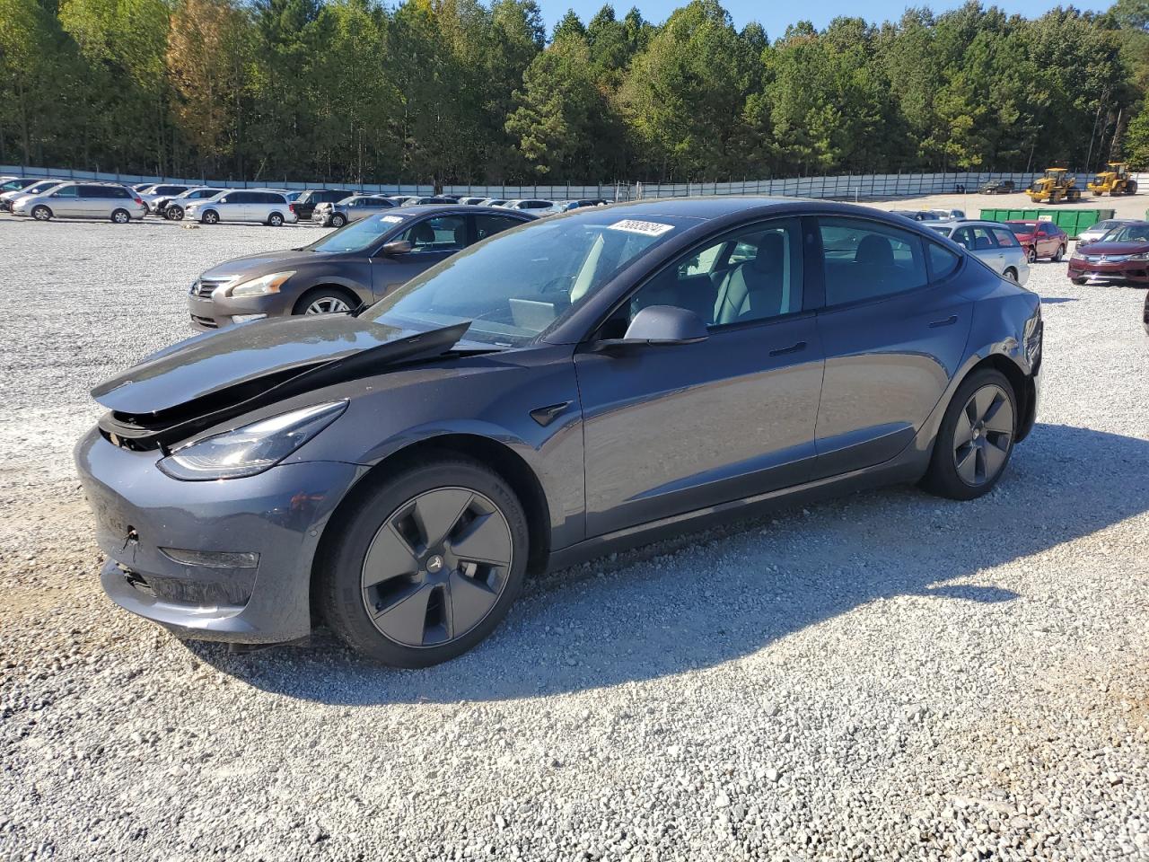 VIN 5YJ3E1EB3NF345885 2022 TESLA MODEL 3 no.1