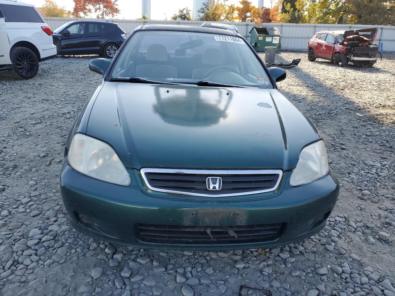 2000 Honda Civic Base VIN: 2HGEJ6610YH588495 Lot: 77211664