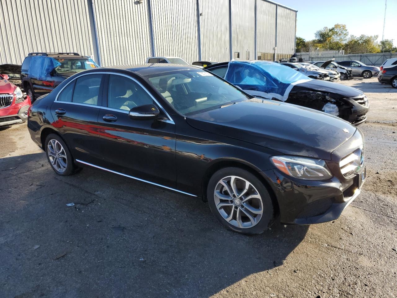 55SWF4KBXFU036642 2015 Mercedes-Benz C 300 4Matic