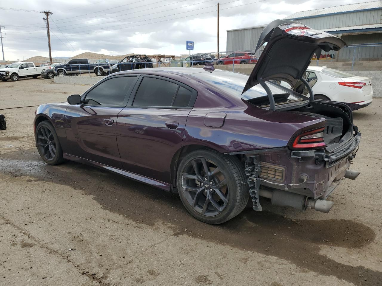 VIN 2C3CDXCT1MH672185 2021 DODGE CHARGER no.2