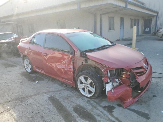  TOYOTA COROLLA 2013 Red