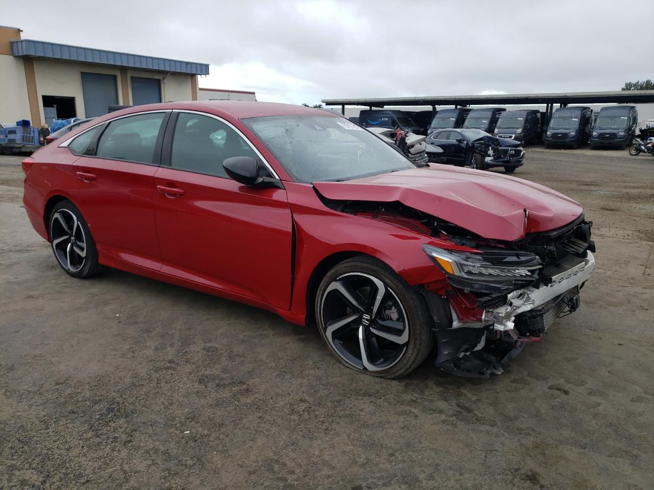 2021 Honda Accord Sport VIN: 1HGCV1F35MA123719 Lot: 75717774