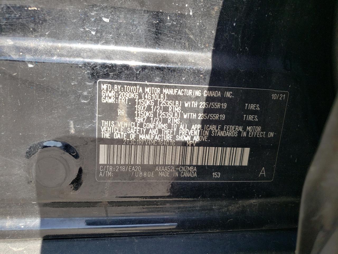 2021 Toyota RAV 4 - Image 15