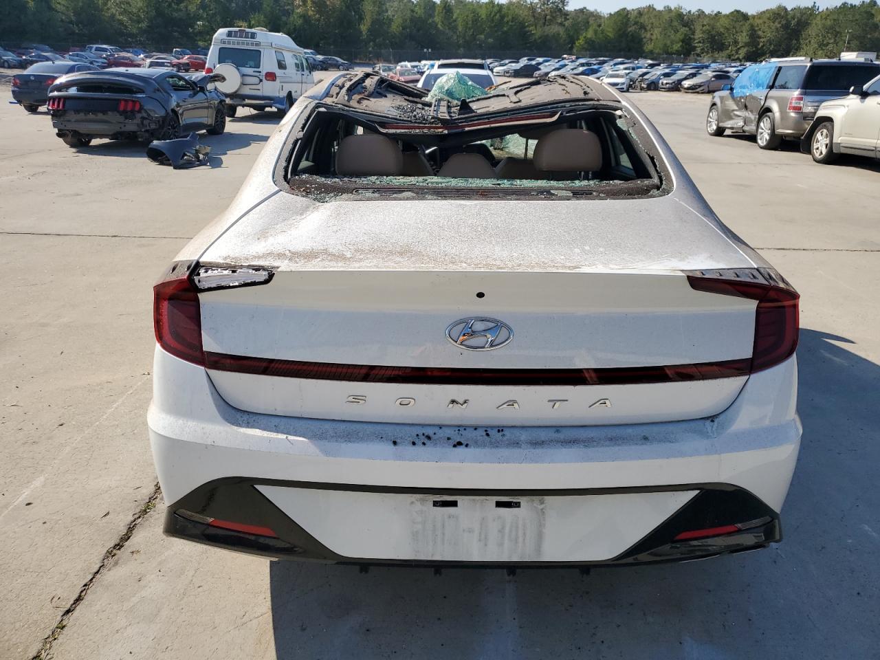 2020 Hyundai Sonata Sel VIN: 5NPEF4JA6LH054235 Lot: 75654994