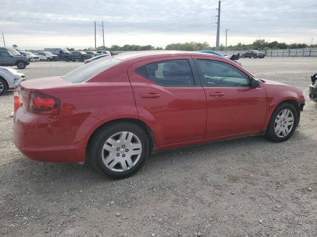  DODGE AVENGER 2013 Красный