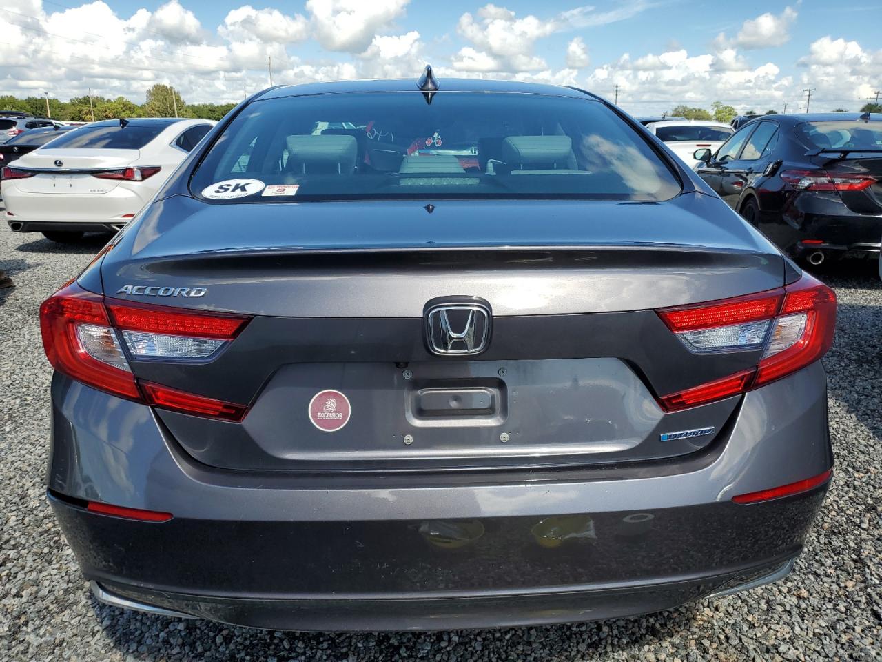 1HGCV3F52JA016412 2018 Honda Accord Hybrid Exl