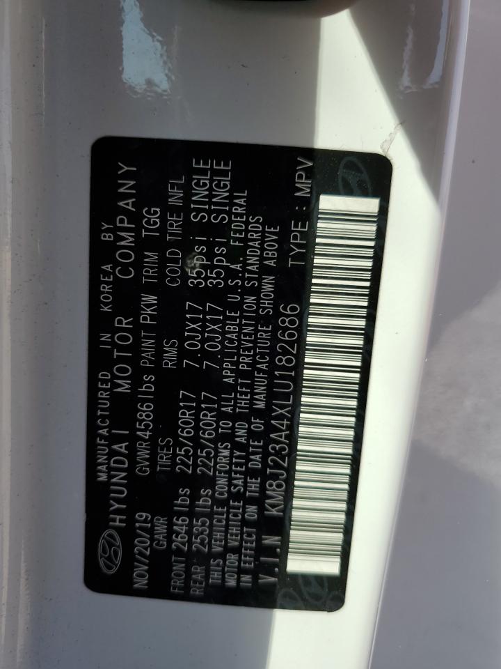 KM8J23A4XLU182686 2020 HYUNDAI TUCSON - Image 12