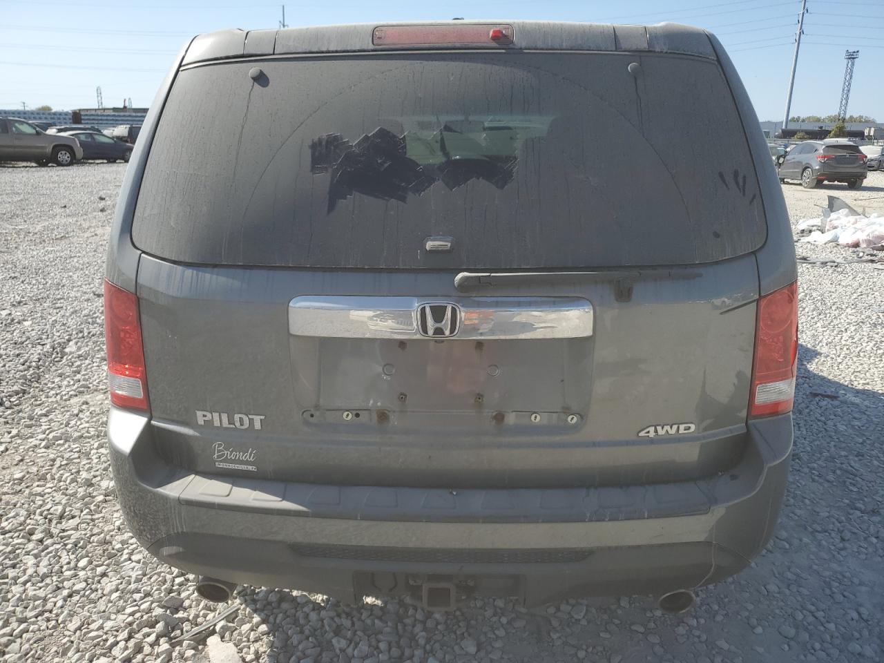 2012 Honda Pilot Exl VIN: 5FNYF4H50CB028329 Lot: 75072994