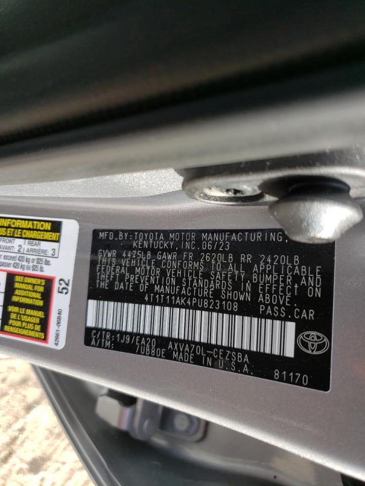 4T1T11AK4PU823108 2023 TOYOTA CAMRY - Image 12