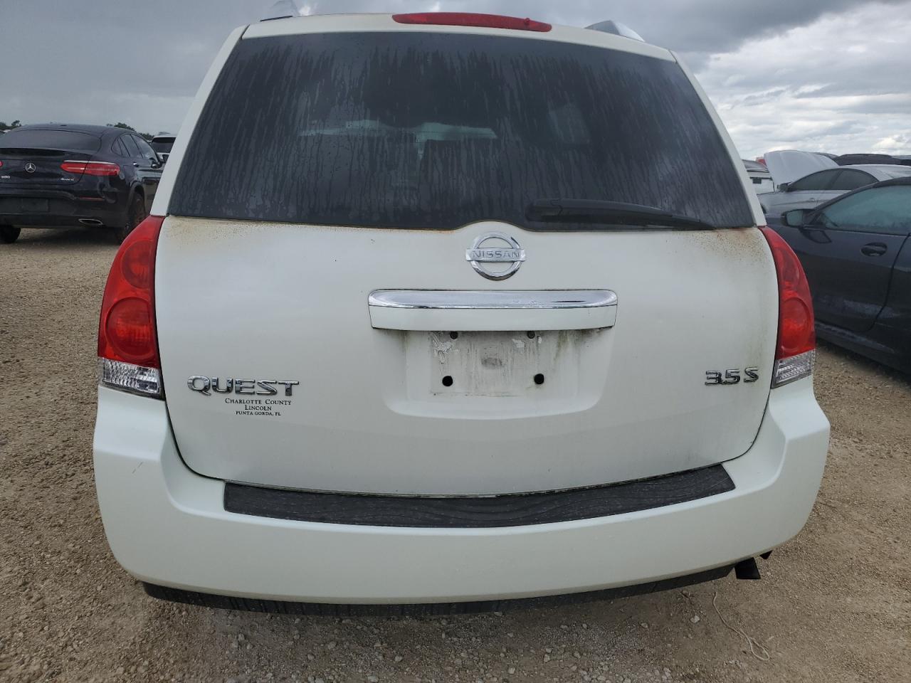 5N1BV28U78N108686 2008 Nissan Quest S