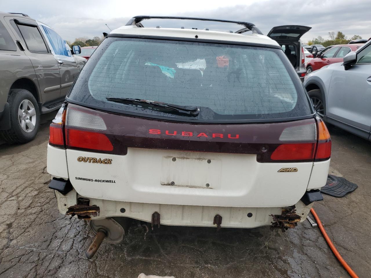 2000 Subaru Legacy Outback Awp VIN: 4S3BH6752Y7648304 Lot: 77252914