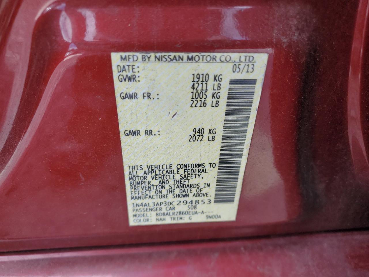 2013 Nissan Altima - Image 12