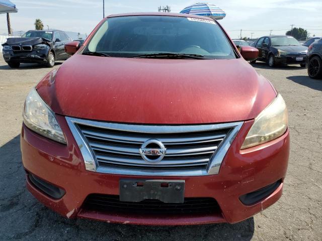  NISSAN SENTRA 2014 Czerwony