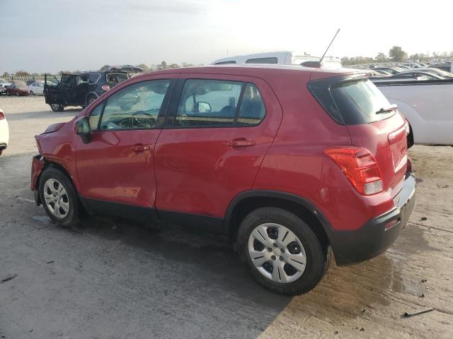  CHEVROLET TRAX 2015 Красный