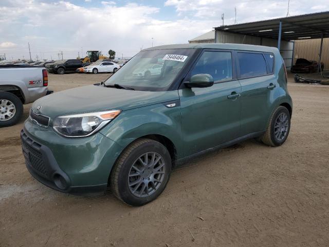  KIA SOUL 2014 Зеленый