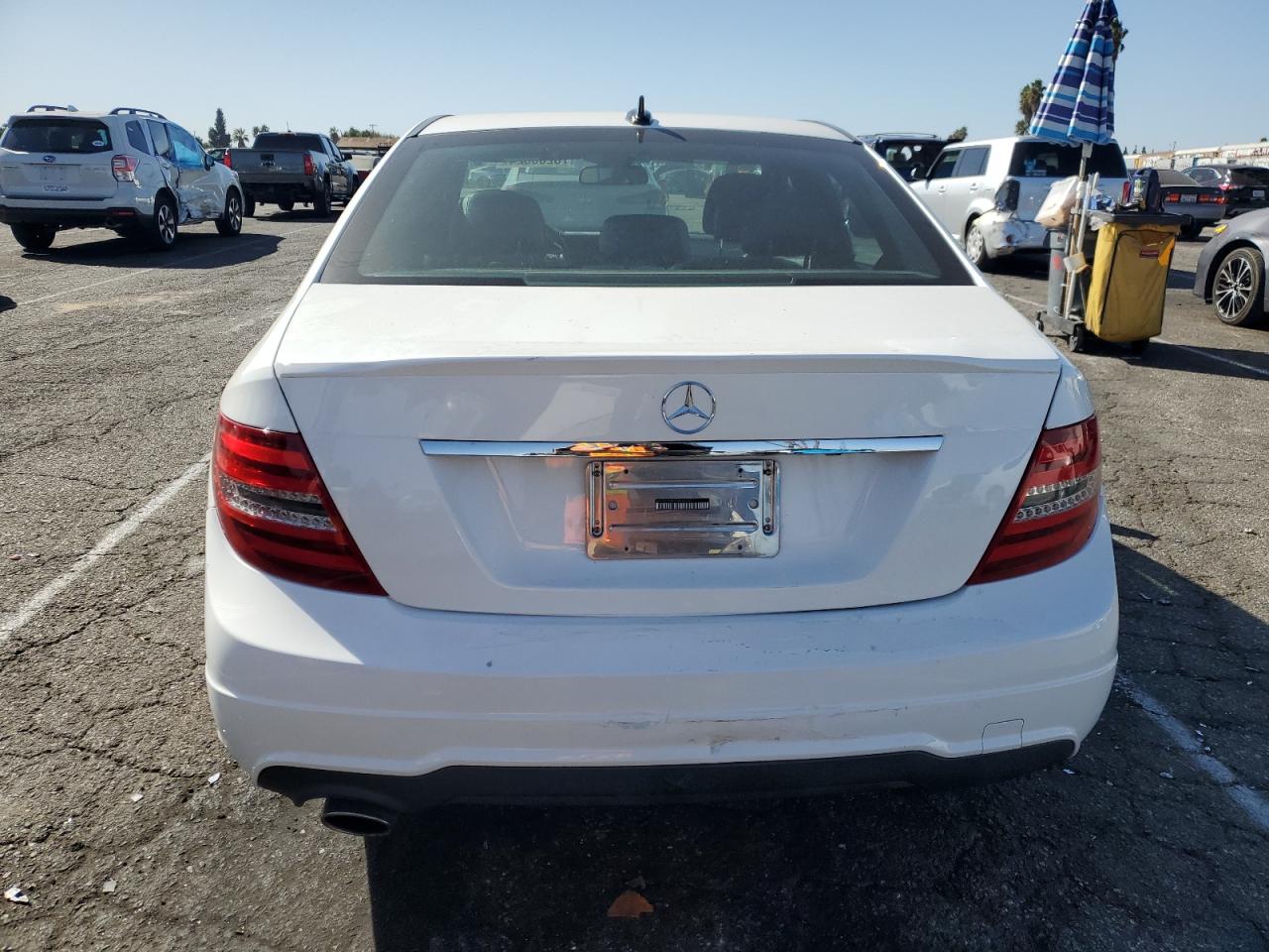 2013 Mercedes-Benz C 250 VIN: WDDGF4HB5DR249556 Lot: 76206624