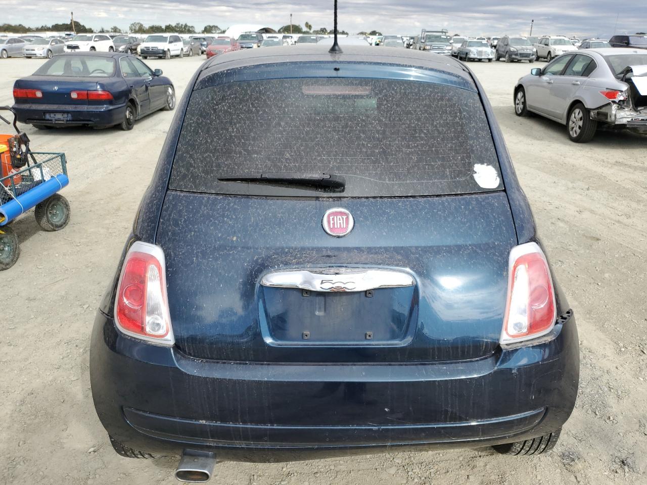 2015 Fiat 500 Pop VIN: 3C3CFFAR6FT615552 Lot: 75593214