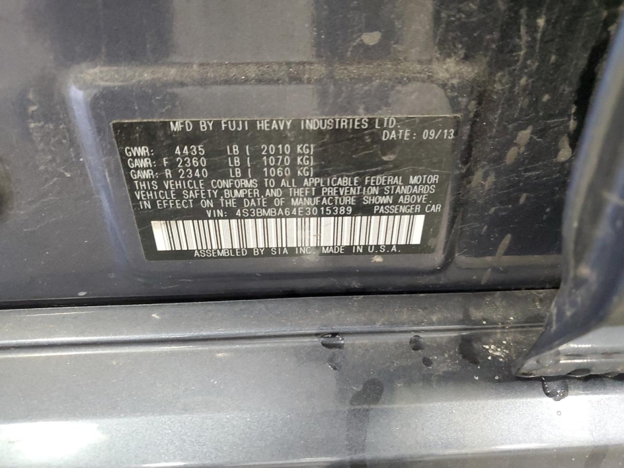 2014 Subaru Legacy - Image 12