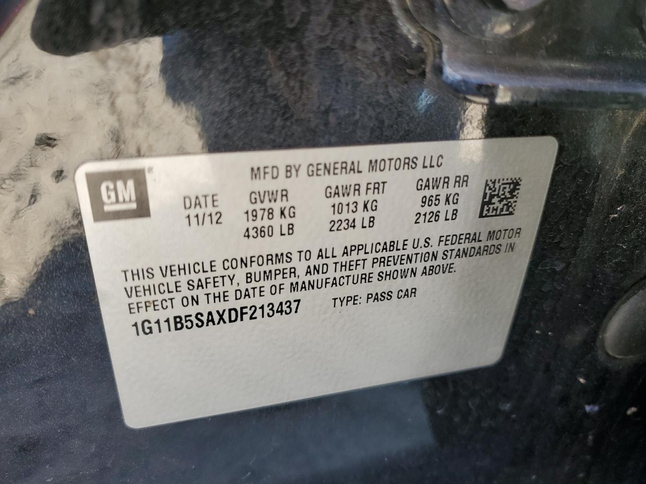 2013 Chevrolet Malibu - Image 14