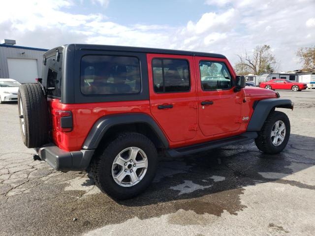  JEEP WRANGLER 2021 Червоний