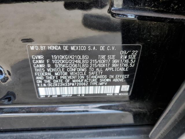 3CZRZ2H33PM720062 Honda HR-V LX 14