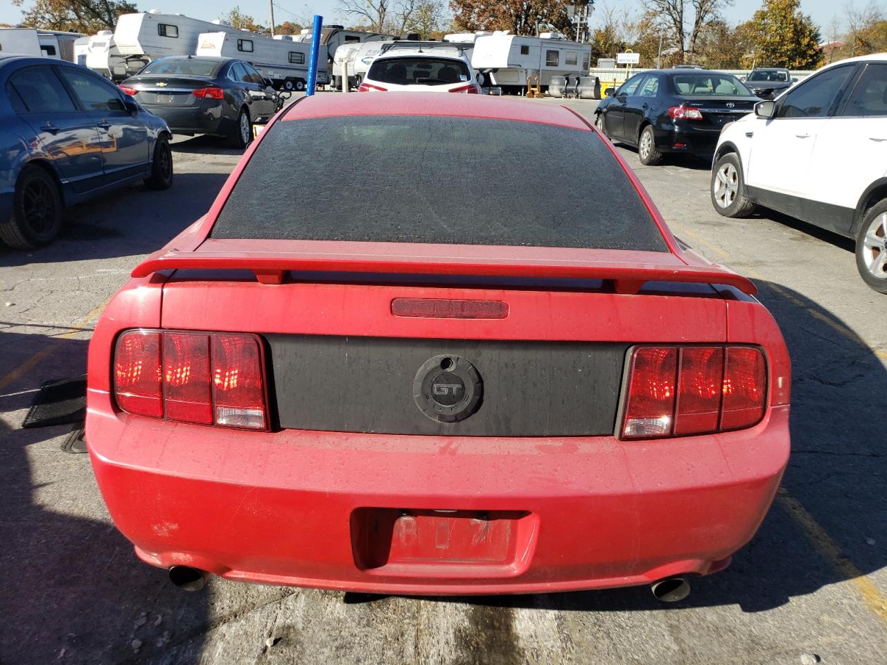 2005 Ford Mustang Gt VIN: 1ZVFT82H255135815 Lot: 77375104