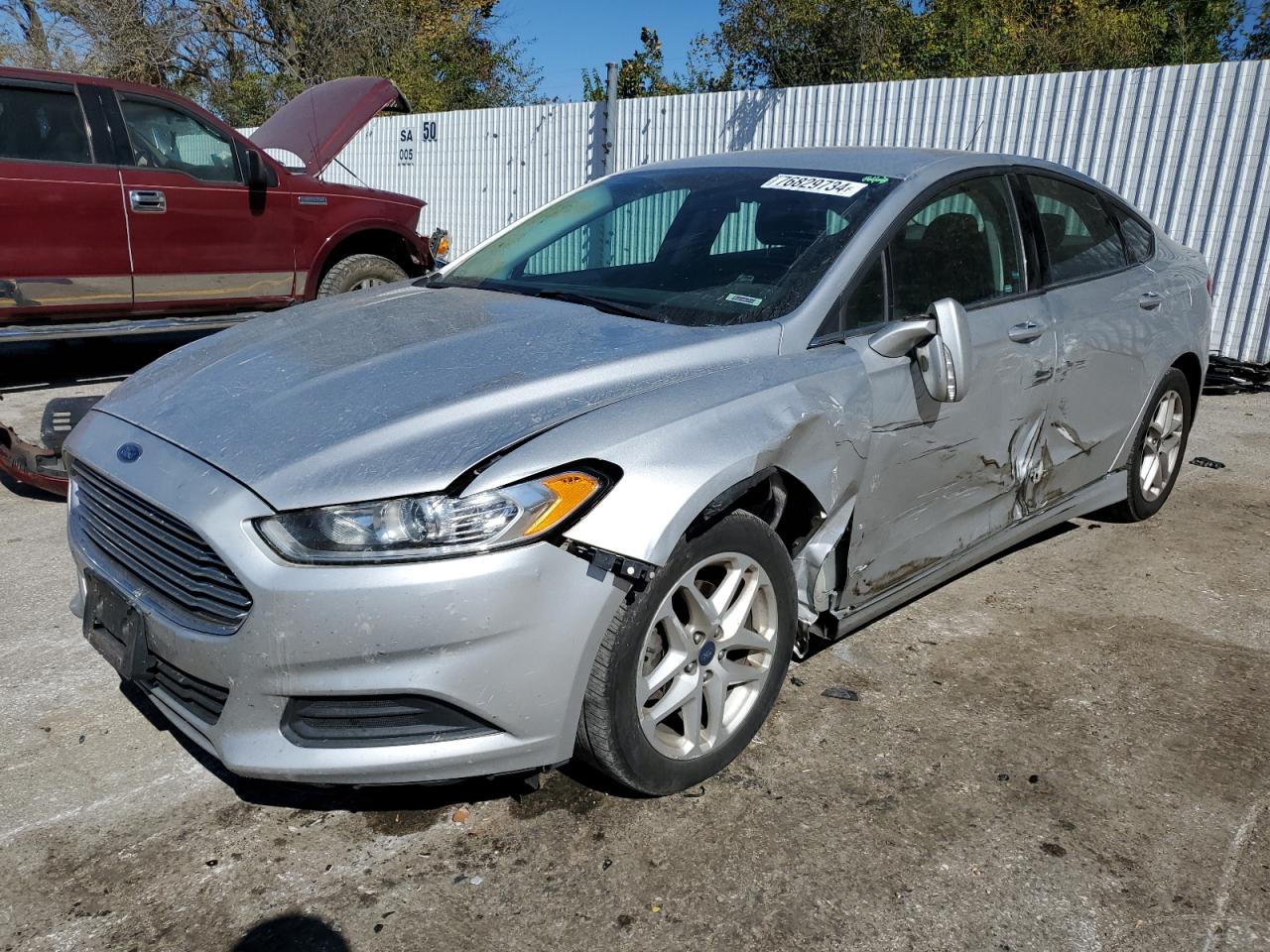 VIN 3FA6P0H78GR262825 2016 FORD FUSION no.1