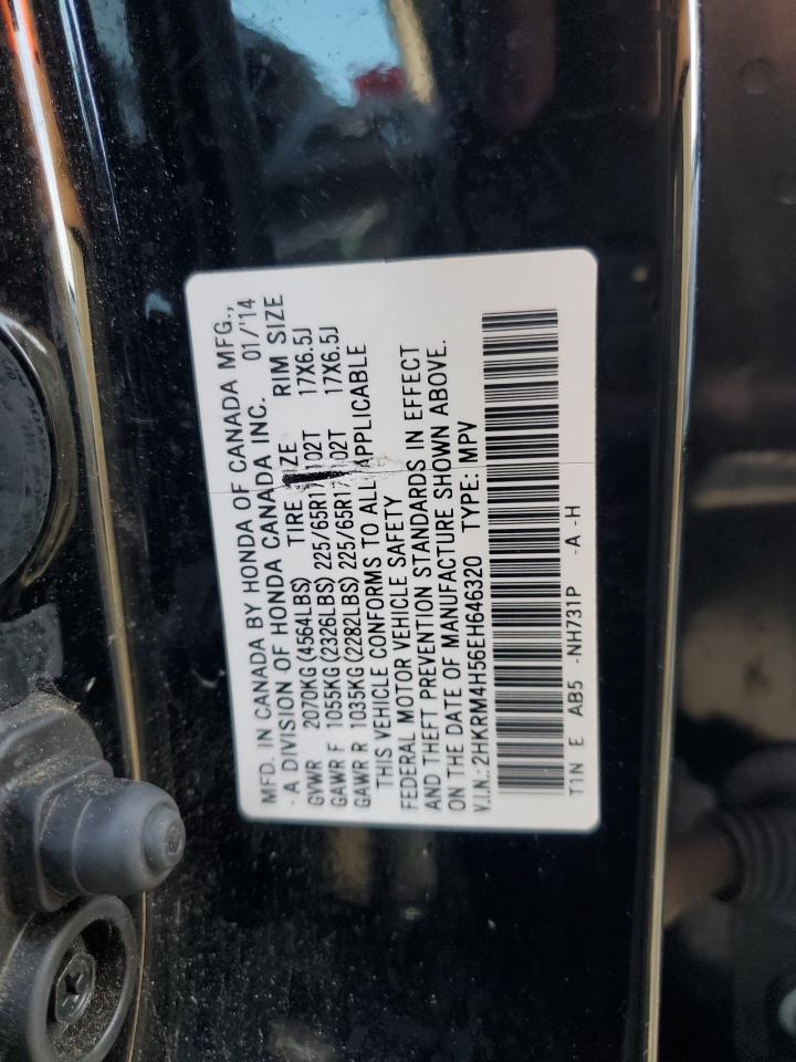 2HKRM4H56EH646320 2014 Honda Cr-V Ex