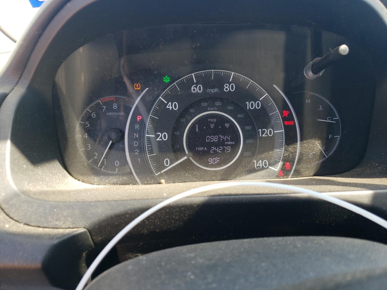 2013 Honda Cr-V Exl VIN: 2HKRM3H73DH524704 Lot: 74232704