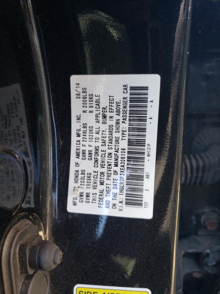 1HGCR2F3XEA306108 2014 Honda Accord Lx