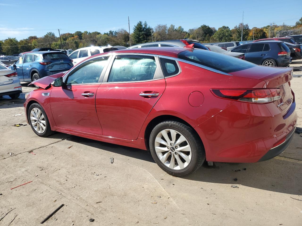 2018 Kia Optima Lx VIN: 5XXGT4L33JG214466 Lot: 76335764