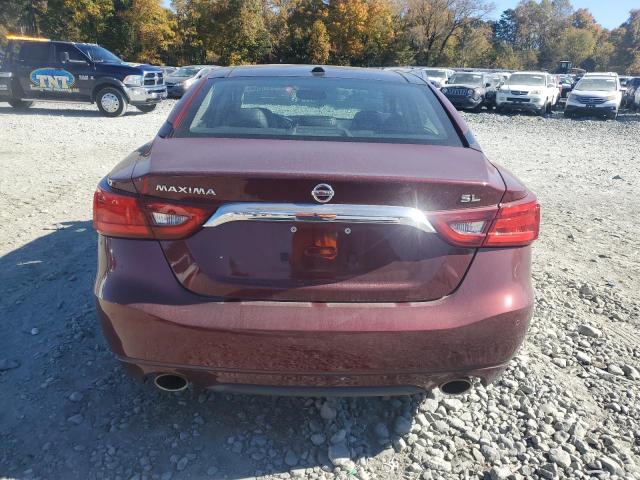 Седаны NISSAN MAXIMA 2017 Бургунди