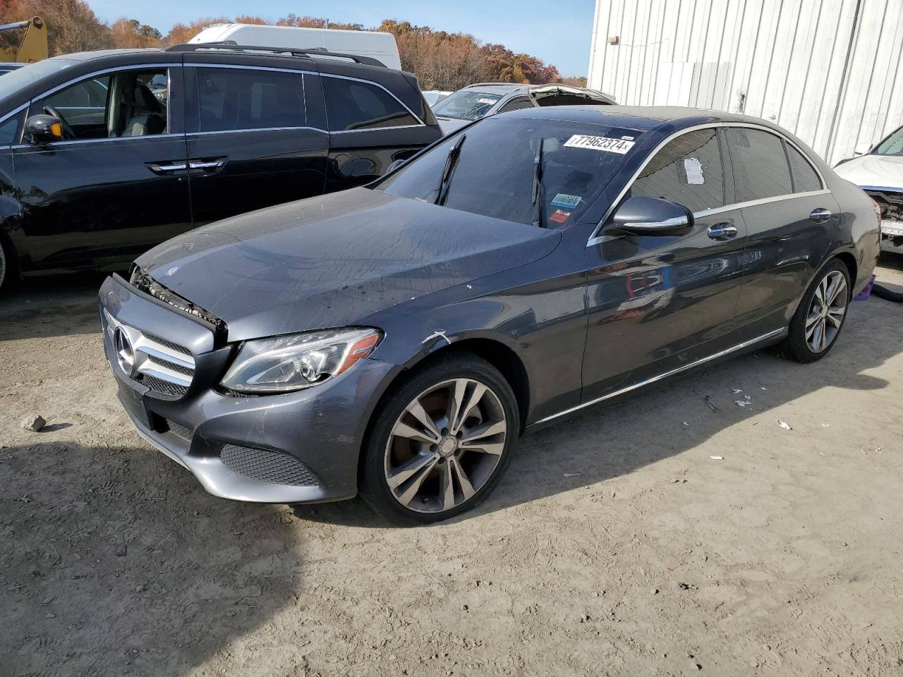 VIN 55SWF4KB3FU093264 2015 MERCEDES-BENZ C-CLASS no.1