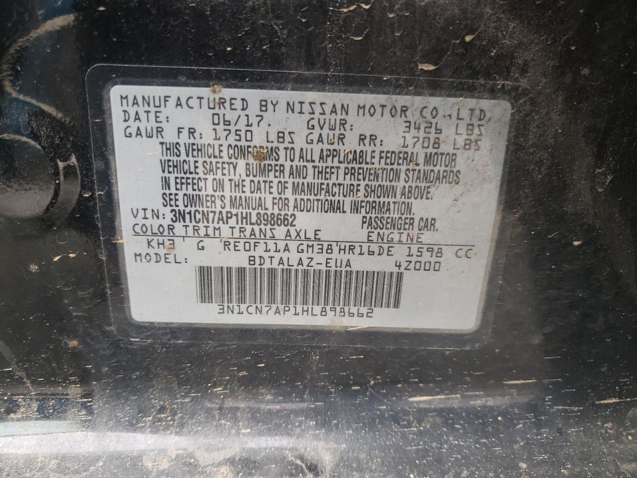 2017 Nissan Versa - Image 13