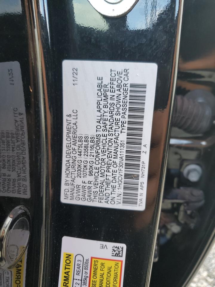 2022 Honda Accord - Image 13