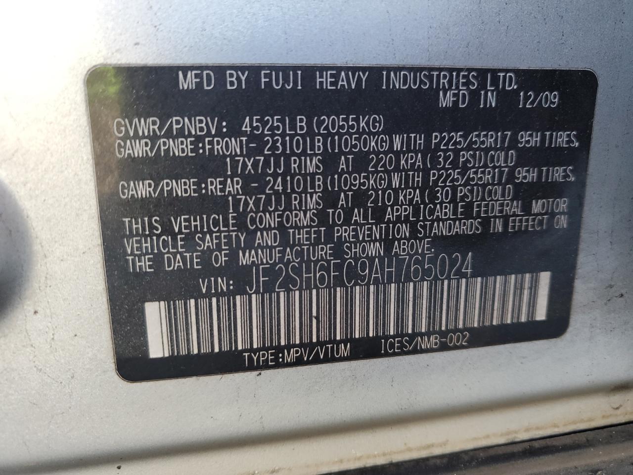 2010 Subaru Forester - Image 14