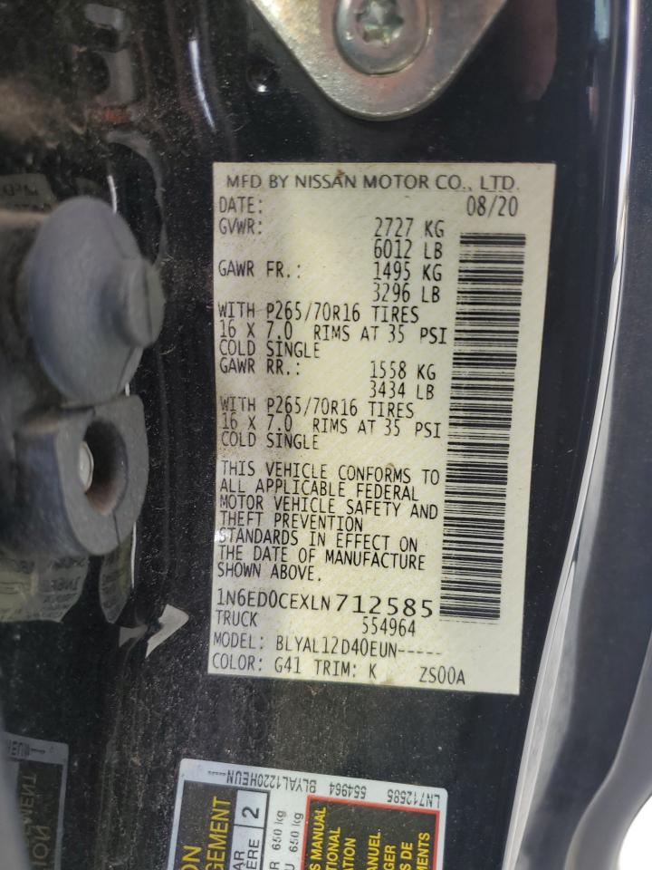 2020 Nissan Navara (Frontier) - Image 12