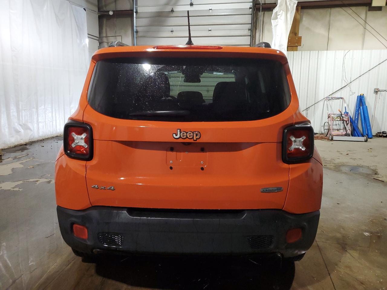 2015 Jeep Renegade Latitude VIN: ZACCJBBT0FPB96392 Lot: 76024504