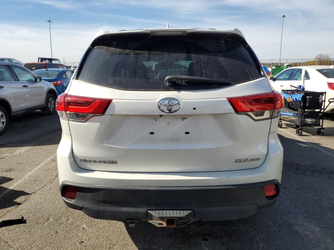 2019 Toyota Highlander Se VIN: 5TDJZRFH2KS597941 Lot: 77635804