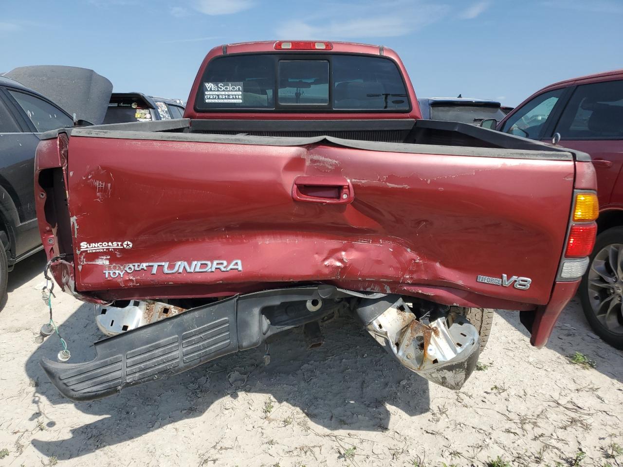 2001 Toyota Tundra Access Cab Limited VIN: 5TBRT38171S202970 Lot: 75335854