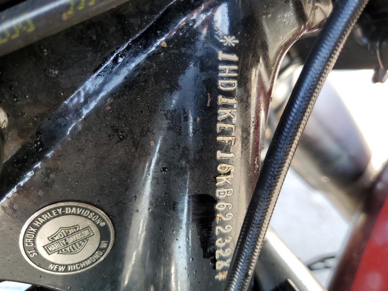 2019 Harley-Davidson Flhtk VIN: 1HD1KEF16KB622328 Lot: 77224874