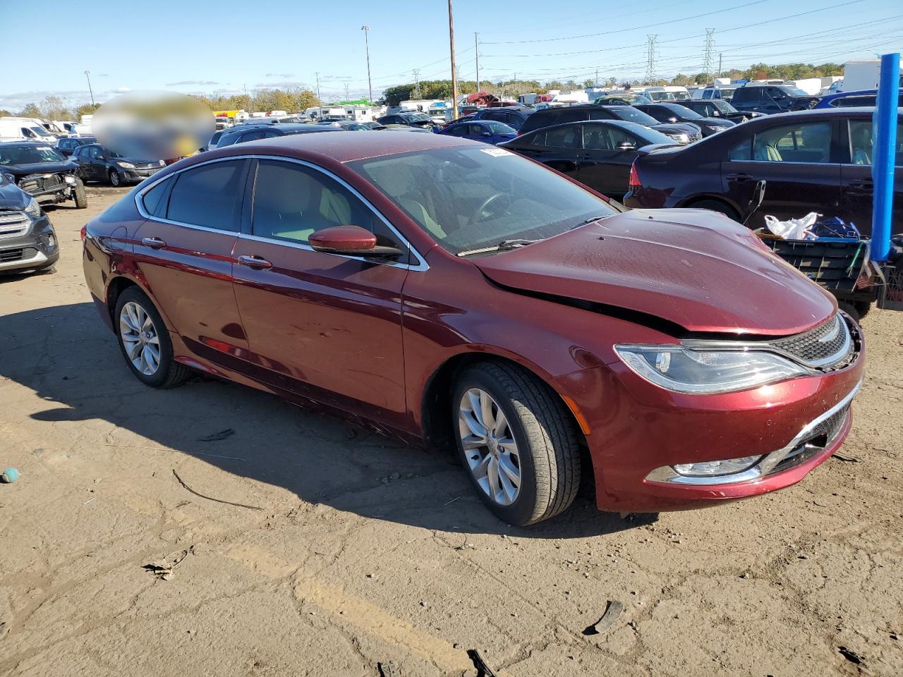 1C3CCCCB3FN760796 2015 Chrysler 200 C