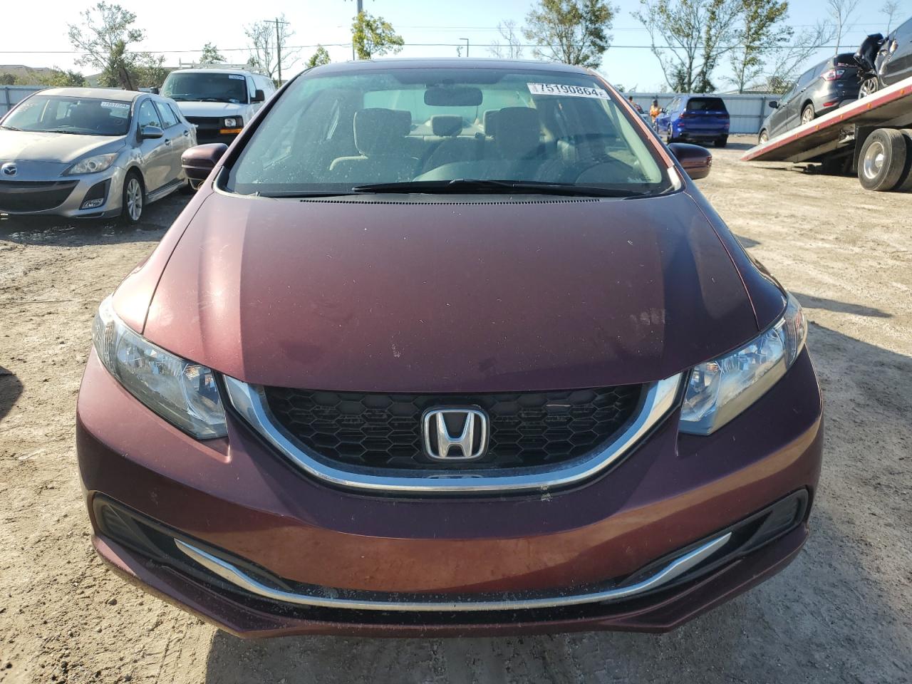 2014 Honda Civic Ex VIN: 19XFB2F80EE062364 Lot: 75190864