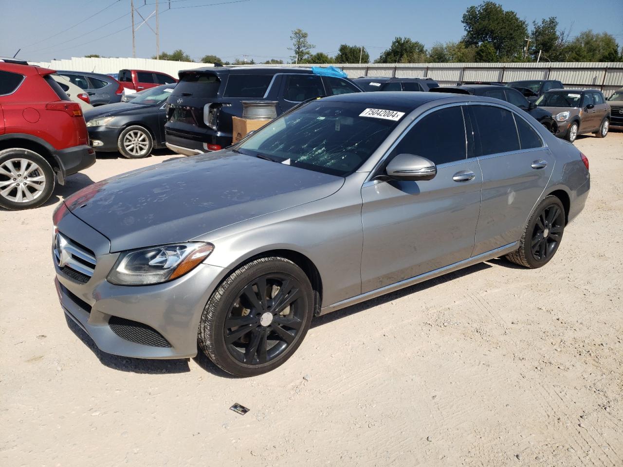 VIN 55SWF4KB0GU142891 2016 MERCEDES-BENZ C-CLASS no.1