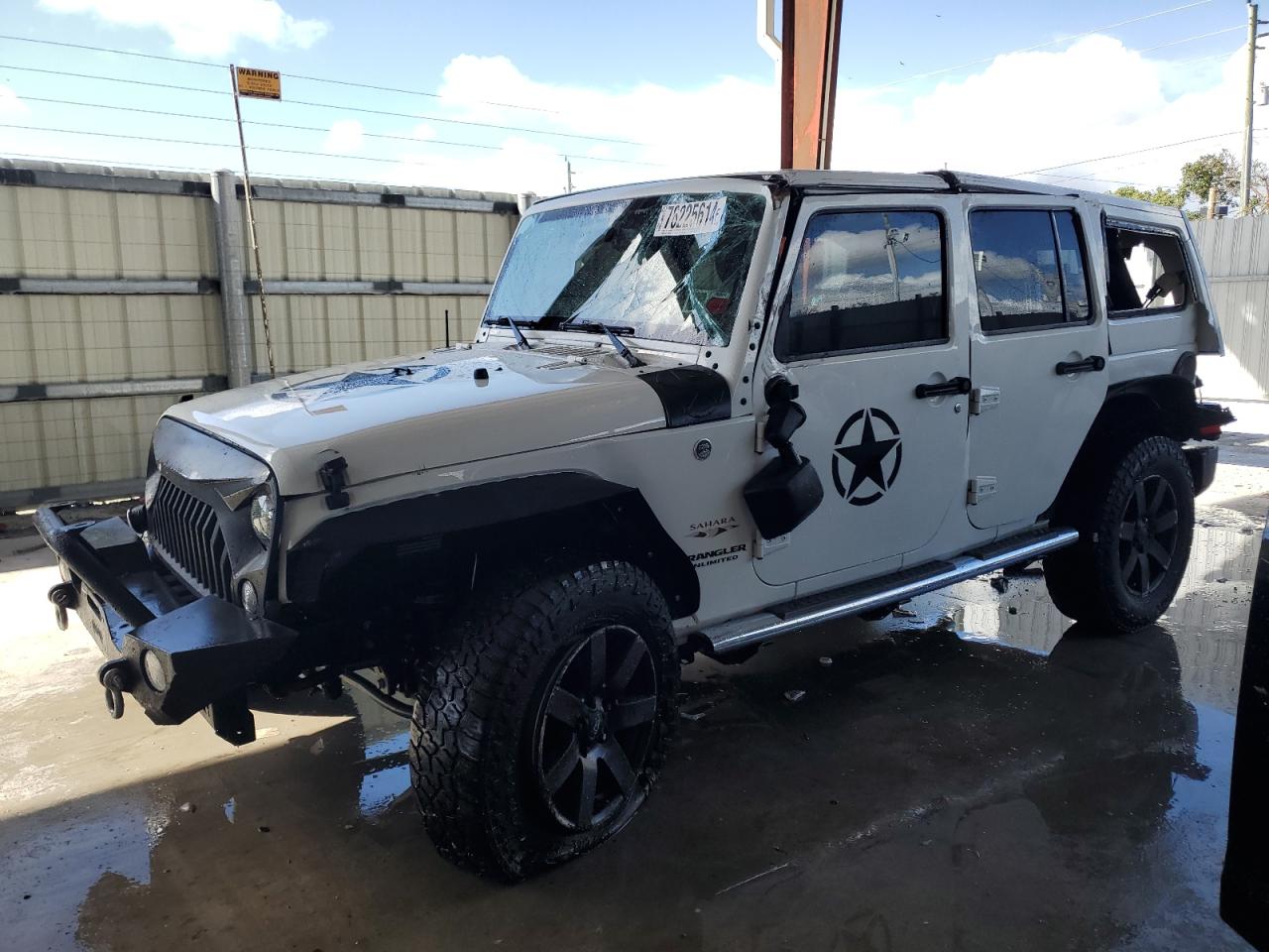 2016 Jeep Wrangler Unlimited Sahara VIN: 1C4HJWEG5GL228917 Lot: 76225614