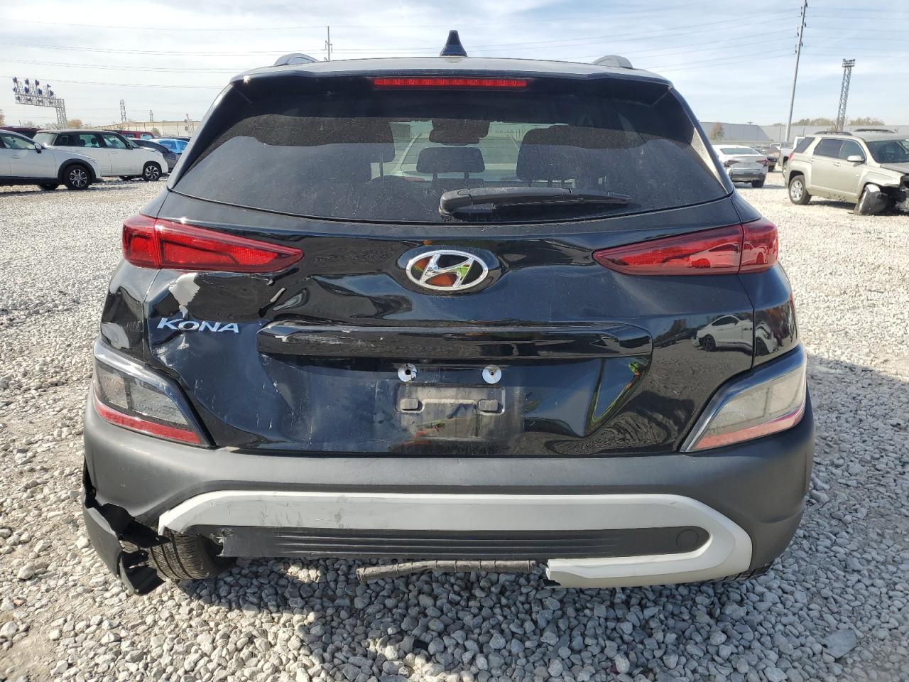 2022 Hyundai Kona Sel VIN: KM8K62AB7NU756360 Lot: 77912164