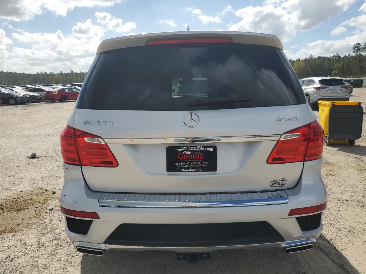 2015 Mercedes-Benz Gl 550 4Matic VIN: 4JGDF7DE8FA566663 Lot: 77823464